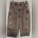 We The Free  Olsen Cuffed Crop Barrel Jeans Size 26 Photo 6