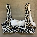 H&M  Cheetah Print Bikini Top Photo 1