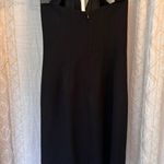 Donna Morgan little black dress beaded criss cross back size 10 Photo 0