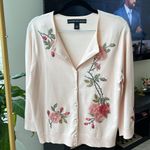 Josephine Chaus  pale pink cardigan size Small Photo 1