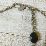 White House | Black Market  Black & Silver Link Beaded Necklace 53” Photo 2