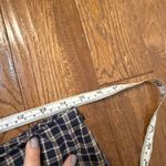 Brooks Brothers  stretch  navy plaid crop pant size 8 Photo 6