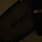 Alegria P.G. lite leather “Karmen” velcro closure sandal metallic SZ 7 1/2 to 8 Photo 6