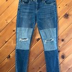 BLANK NYC patchwork distressed tomboy jeans Photo 0