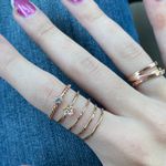Altar'd State NWOT altar d’state set of five dainty gold rings Photo 4
