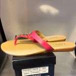 IMAN Pink Sandals with Modern Design Size 11 Photo 4