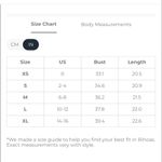 Rihoas Blue Striped Square Neck Tank Top Size M Photo 6