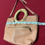 Elegant Tan Handbag with Woven Handle Sasha t Sofi Light wear Great price! Photo 4