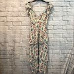 Saylor Women's Size Small Ellen Printed Ivory Maxi Tank Dress Photo 2