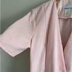 Vintage Carriage Court Pink Blazer Top Sz L/XL, Lightly Structured, USA Made Size L Photo 2