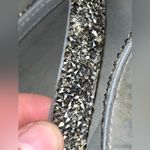 Unbranded Dark Grey Blinged Out Crystals Flip Flop Platform Sandals Size 10 Photo 6