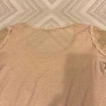 Knitted Knotted Anthropologie Ivory Lace Sweater Size M Photo 7