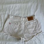 BDG Urban Outfitters beige low/mid rise short denim shorts Photo 3