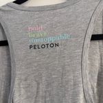 Peloton Women’s NWT Mom Gray Sleeveless Athletic Tank Top XS Photo 5