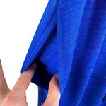 Talbots T By Royal Blue Cap Sleeve Scoop Neck Knit Maxi Dress Pockets Size S Photo 4