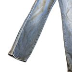 Good American  Good Waist Light Wash Jeans Side Stripe Skinny Stretch Size 8/29 Photo 3
