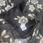 American Vintage Y2K VTG. 100% SILK BLACK DARK FAIRY GOTH SHEER BABY DOLL BLOUSE MEDIUM EUC. Photo 8