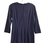 J. McLaughlin Women's M Navy Blue Knee Length Dress Formal Spring Photo 9