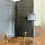 A Very Rare Beautiful Vintage HTF Black Leather Paloma Picasso Travel Wallet Photo 3