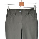 Lululemon City Sleek Slim Fit High Rise Pant GRSG Green Women's Size 26 Photo 5