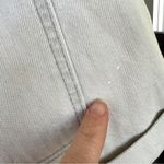 All Saints Mid Rise Denim Jean Shorts Light Wash Gray Size 29 100% Cotton Photo 13