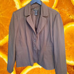 Preswick & Moore ‎ Petite Brown Blazer Size 10P Photo 0