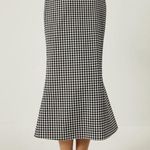 COMMENSE | Plaid Print Mermaid | Size: Medium Black Photo 1