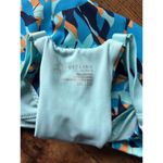 Aerie  Offline Blue and Orange Sports Bra Photo 4