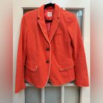 Gap Vintage  Y2K The Academy Blazer Single Breasted Jacket Fire Coral Size 6 S Photo 1