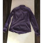 Tommy Hilfiger Womens Purple Button Down Shirt S Casual Preppy Classic Academia Photo 4