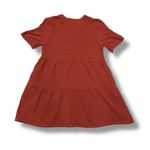 Marine layer  Jamie Short Sleeve Mini Dress in‎ Barn Red Photo 7