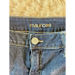 Maurice's Distressed Shorts Sz7/8 MidRaw Hem Frayed Thrashed Photo 2