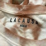 Lacausa NWT  (Anthropologie),C'est La Vie Tie Dye Crewneck Sweatshirt, Size M Photo 4