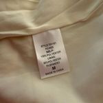 Cream Asymmetrical Ruffled Sundress for Weddings Size M Photo 4