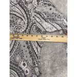 Vera Bradley  Xs Gray Paisley‎ Half Zip Cotton Pockets Photo 3