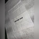 Michael Kors  White Dust Bag with Black Logo Photo 1