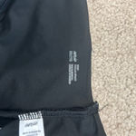 Aerie NWT  XO Ribbed Wide Strap Scoop Bikini Top Women's True Black Swim Size XXL Photo 5