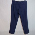 Diane Von Furstenberg  Georgia Sapphire Blue Ankle Pants Career Casual Size 4 Photo 5