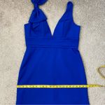 Mac Duggal ‎ 49454 Bow Shoulder Gown Royal Blue 10 Photo 7