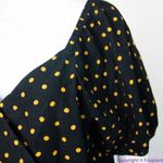 Madewell NEW Corduroy Puff-Sleeve Wrap Top in Oval Dot, S Photo 5