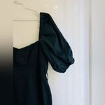 ZARA  BLACK MINI COMBINED VOLUMINOUS DRESS PUFFY SLEEVES  SIZE XXL Photo 11