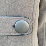 Rudsak wool leather trim coat sz medium Gray Photo 6