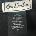 Bee Darlin PLUS SZ JR SZ 21 BLACK GLITTER DRESS. GREAT FOR FORMAL PARTY PROM Photo 2