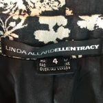 Ellen Tracy Lynda Allard for Linen Blend Floral Blazer Jacket Size 4 Photo 1