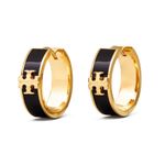 Tory Burch $130 Retail NWOT Kira Enamel Hoop Earrings Photo 0