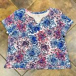 kim rogers Fireworks V-neck Tee Shirt 2X Photo 4