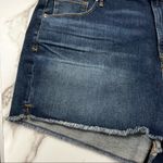 Good American High Waist Cut Off Raw Hem Denim Shorts Size 24 NWT Photo 6