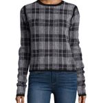 Anthropologie EUC Paige Denim Autry plaid wool alpaca blend sweater sz large Photo 0