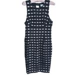 Tracy Reese  Old Money Sleeveless Sheath Dress 6 Black Overlay Cutout Event 1970s Photo 1