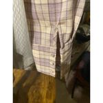 Missguided  plaid tie front blouse US 6 Photo 4